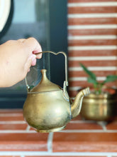 Load image into Gallery viewer, Vintage Solid Brass Kettle / Water Pitcher / Vessel
